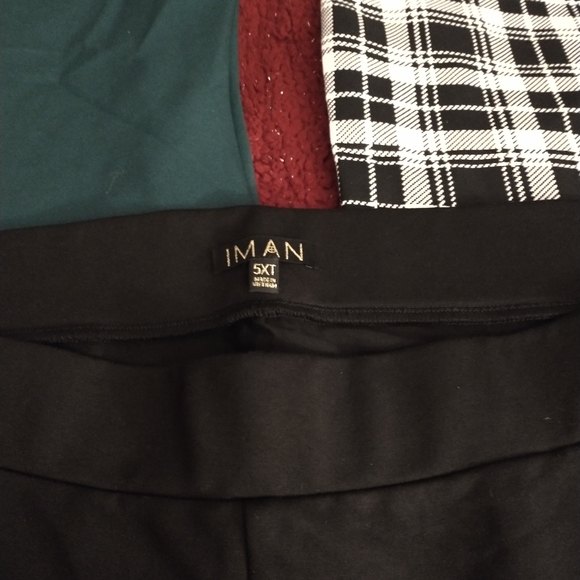 DeSigner Fashion Professional 5XT Black Slacks - Picture 3 of 3